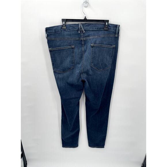 GOOD AMERICAN NWT Good Legs Blue Skinny Jeans in Blue004 // 22 Plus - Picture 9 of 10